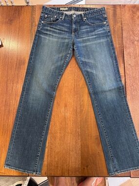 AG Adriano Goldschmied Tomboy Relaxed Straight Jeans